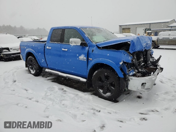 2018 Ram 1500 Big Horn with VIN 1C6RR7GT2JS181153, listed as a Copart auction lot 42902995 with Not provided miles and Salvage title. Bid and sale history available at DreamBid. Image 4.