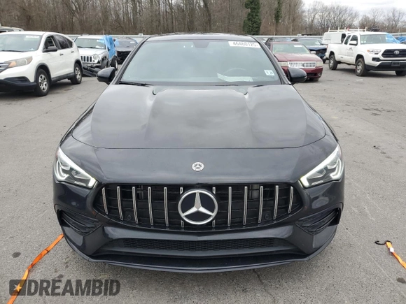 2021 Mercedes-Benz CLA with VIN W1K5J5BB6MN219915, listed as a Copart auction lot 46460125 with 45,053 mi miles and Salvage Title. Bid and sale history available at carsss.com. Image 5.