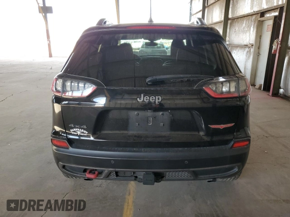 2019 Jeep Cherokee Trailhawk Elite с VIN 1C4PJMBN6KD177840, выставлен на аукционе Copart как лот 69418864 с пробегом 72 310 миль миль и Списание • Salvage title. История ставок и продаж доступна на DreamBid. Изображение 6.