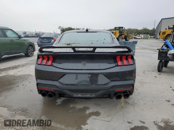 2024 Ford Mustang Dark Horse with VIN 1FA6P8R05R5507926, listed as a Copart auction lot 46884805 with 984 mi miles and Salvage Title. Bid and sale history available at carsss.com. Image 6.