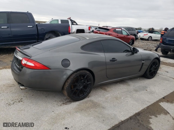 2011 Jaguar XK with VIN SAJWA4DC7BMB40355, listed as a Copart auction lot 88007985 with 0 mi miles and Salvage Title. Bid and sale history available at carsss.com. Image 3.