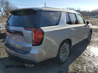 2023 GMC Yukon Denali Ultimate with VIN 1GKS2EKL5PR340438, listed as a Copart auction lot 43008615 with 8,747 mi miles and Salvage Title. Bid and sale history available at carsss.com. Image 3.