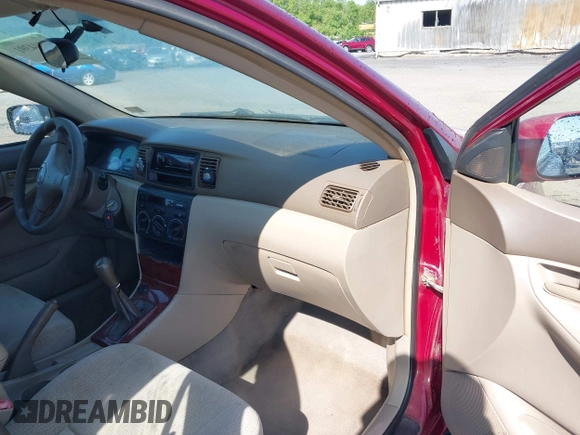 2004 Toyota Corolla CE with VIN 2T1BR32E44C296063, listed as a IAAI auction lot 42144391 with 299,999 mi miles and . Bid and sale history available at DreamBid. Image 5.