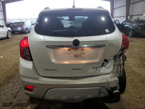 2014 Buick Encore with VIN KL4CJASBXEB589658, listed as a Copart auction lot 86633364 with 110,398 mi miles and Salvage Title. Bid and sale history available at carsss.com. Image 6.