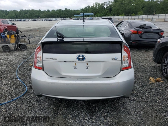 2015 Toyota Prius Four with VIN JTDKN3DU1F0396943, listed as a Copart auction lot 59173815 with 137,630 mi miles and Salvage title. Bid and sale history available at DreamBid. Image 6.