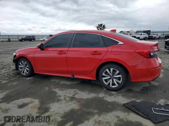 2022 Honda Civic LX z VIN 2HGFE2F2XNH528522, wystawiony jako Copart lot #53496375 z przebiegiem 47 127 mil mil oraz Szkoda całkowita • Salvage title. Historia ofert i sprzedaży dostępna na DreamBid. Obrazek 2.