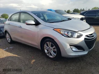 2014 Hyundai Elantra GT with VIN KMHD35LH1EU184769, listed as a Copart auction lot 61756033 with 71,615 mi miles and Salvage Title. Bid and sale history available at carsss.com. Image 4.