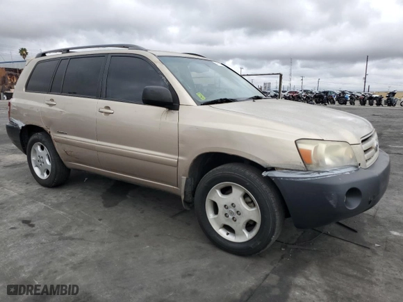 2006 Toyota Highlander w/3rd Row with VIN JTEEP21AX60172089, listed as a Copart auction lot 44143415 with 244,715 mi miles and Salvage Title. Bid and sale history available at carsss.com. Image 4.