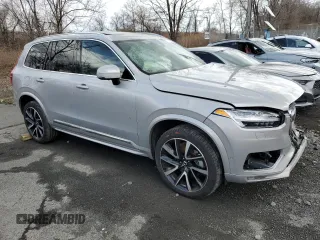 2024 Volvo XC90 Plus Bright Theme with VIN YV4L12PE8R1173048, listed as a Copart auction lot 51423415 with 13,738 mi miles and Salvage Title. Bid and sale history available at carsss.com. Image 4.