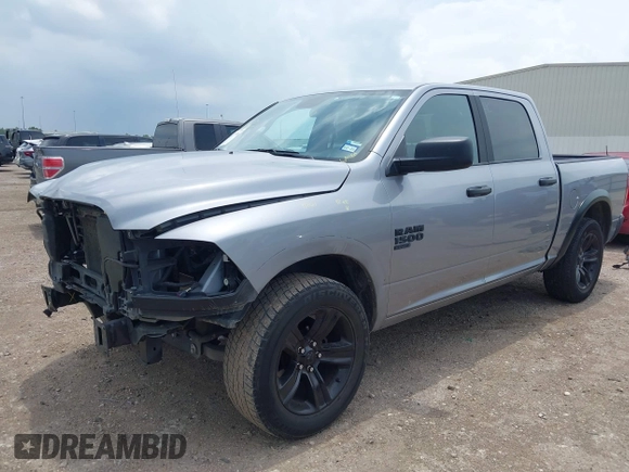 2024 Ram 1500 Warlock with VIN 1C6RR6LG2RS127561, listed as a IAAI auction lot 42472798 with 52,902 mi miles and . Bid and sale history available at DreamBid. Image 18.