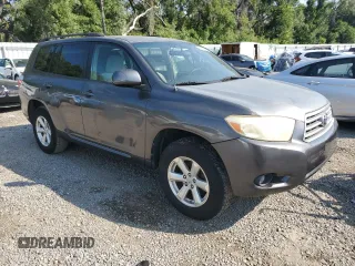2009 Toyota Highlander with VIN JTEDA41AX92001098, listed as a Copart auction lot 55904985 with 316,713 mi miles and Clean title. Bid and sale history available at DreamBid. Image 4.