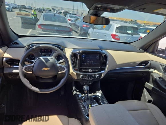 2022 Chevrolet Traverse LT with VIN 1GNERHKW7NJ177665, listed as a IAAI auction lot 42667314 with 103,830 mi miles and . Bid and sale history available at DreamBid. Image 44.