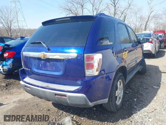 2006 Chevrolet Equinox LT with VIN 2CNDL63F266050406, listed as a IAAI auction lot 41784005 with 214,086 mi miles. Bid and sale history available at carsss.com. Image 4.