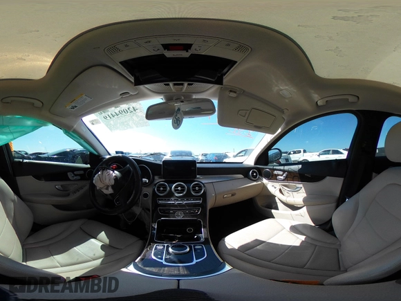 2017 Mercedes-Benz C 300 with VIN 55SWF4JB2HU218808, listed as a IAAI auction lot 42094419 with 75,780 mi miles and . Bid and sale history available at DreamBid. Image 18.
