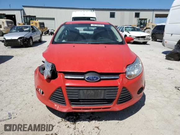 2013 Ford Focus SE with VIN 1FADP3K21DL182041, listed as a Copart auction lot 52100535 with 156,308 mi miles and Salvage Title. Bid and sale history available at carsss.com. Image 5.