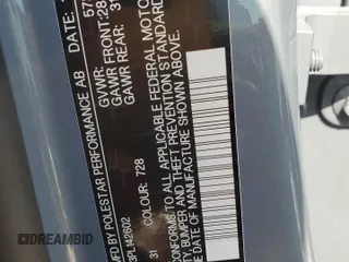2023 Polestar 2 z VIN YSMED3KA3PL142602, wystawiony jako Copart lot #57248425 z przebiegiem 28 316 mil mil oraz Tytuł czysty. Historia ofert i sprzedaży dostępna na DreamBid. Obrazek 12.