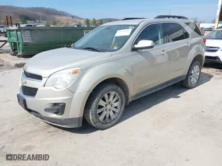2010 Chevrolet Equinox LT w/1LT with VIN 2CNFLEEY4A6369557, listed as a IAAI auction lot 41753292 with 100,625 mi miles. Bid and sale history available at carsss.com. Image 2.