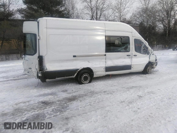 2021 Ford Transit Cargo with VIN 1FTBW3X89MKA61149, listed as a IAAI auction lot 41520778 with Not Provided miles. Bid and sale history available at carsss.com. Image 4.