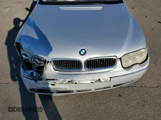 2003 BMW 7 Series 745Li with VIN WBAGN63433DS43345, listed as a Copart auction lot 81220114 with Not Provided miles and Non Repairable. Bid and sale history available at carsss.com. Image 11.