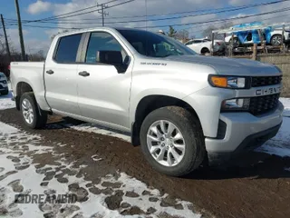 2021 Chevrolet Silverado 1500 Custom with VIN 3GCPYBEK3MG279832, listed as a IAAI auction lot 41510526 with 47,967 mi miles and . Bid and sale history available at DreamBid. Image 1.