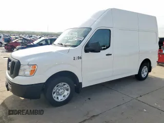 2021 Nissan NV Cargo SV z VIN 1N6BF0LY0MN802188, wystawiony jako Copart lot #49993645 z przebiegiem 161 274 mil mil oraz Szkody całkowita. Historia ofert i sprzedaży dostępna na DreamBid. Obrazek 1.