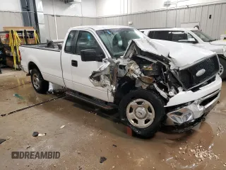 2008 Ford F-150 XL with VIN 1FTRF14V38KC26230, listed as a Copart auction lot 79642954 with 0 mi miles and Clean Title. Bid and sale history available at carsss.com. Image 4.