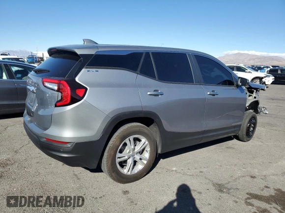 2024 GMC Terrain SLE with VIN 3GKALMEG2RL122288, listed as a Copart auction lot 49314065 with 17,338 mi miles and Salvage Title. Bid and sale history available at carsss.com. Image 3.