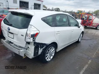 2013 Toyota Prius Two with VIN JTDZN3EU7D3263919, listed as a IAAI auction lot 41865787 with 125,594 mi miles and . Bid and sale history available at carsss.com. Image 4.