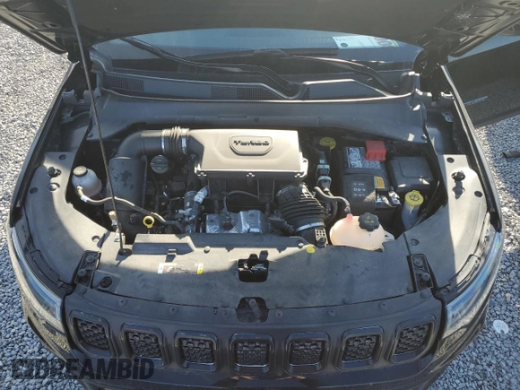 2023 Jeep Compass Sport with VIN 3C4NJDAN9PT559015, listed as a Copart auction lot 50590005 with 18,843 mi miles and Salvage title. Bid and sale history available at DreamBid. Image 12.