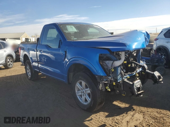 2021 Ford F-150 XL with VIN 1FTMF1EB4MKF07459, listed as a Copart auction lot 84900714 with 43,819 mi miles and Salvage title. Bid and sale history available at DreamBid. Image 4.