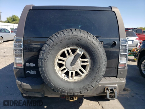 2007 Hummer H3 SUV with VIN 5GTDN13E478185870, listed as a Copart auction lot 74617624 with 169,618 mi miles and Clean Title. Bid and sale history available at carsss.com. Image 6.