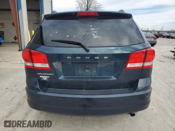 2014 Dodge Journey SE with VIN 3C4PDCAB9ET160165, listed as a Copart auction lot 46939765 with 182,191 mi miles and Salvage Title. Bid and sale history available at carsss.com. Image 6.