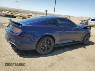 2018 Ford Mustang GT with VIN 1FA6P8CFXJ5165262, listed as a Copart auction lot 52105425 with 36,790 mi miles and Salvage Title. Bid and sale history available at DreamBid. Image 3.