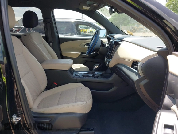 2023 Chevrolet Traverse LS with VIN 1GNERFKWXPJ265049, listed as a IAAI auction lot 42554797 with 23,385 mi miles and . Bid and sale history available at DreamBid. Image 5.