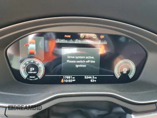 2022 Audi A5 Sportback S line Prestige with VIN WAUEACF57NA040775, listed as a Copart auction lot 40984404 with 17,691 mi miles. Bid and sale history available at carsss.com. Image 9.