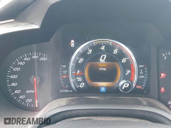 2015 Chevrolet Corvette Z51 2LT with VIN 1G1YK2D73F5117088, listed as a IAAI auction lot 41756533 with 23,098 mi miles and . Bid and sale history available at DreamBid. Image 7.