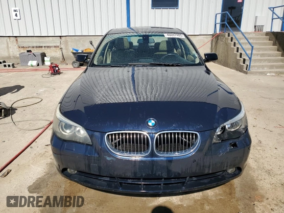2006 BMW 5 Series 530i with VIN WBANE73556CM39724, listed as a Copart auction lot 46697405 with 191,164 mi miles and Non Repairable. Bid and sale history available at carsss.com. Image 5.
