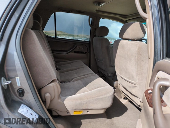 2003 Toyota Sequoia SR5 with VIN 5TDZT34A33S155761, listed as a Copart auction lot 52153775 with 170,157 mi miles and Salvage Title. Bid and sale history available at carsss.com. Image 10.