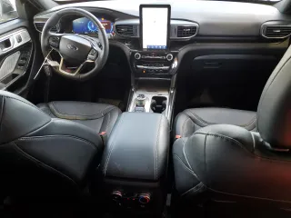 2023 Ford Explorer ST with VIN 1FM5K8GC9PGB78100, listed as a Copart auction lot 42204435 with 14,517 mi miles and Salvage Title. Bid and sale history available at carsss.com. Image 8.