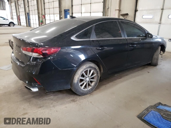 2019 Hyundai Sonata SE with VIN 5NPE24AF9KH762503, listed as a Copart auction lot 53690485 with 76,278 mi miles and Salvage Title. Bid and sale history available at carsss.com. Image 3.