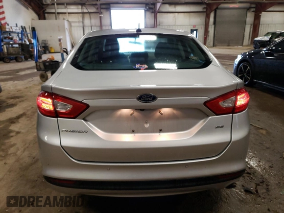 2016 Ford Fusion SE with VIN 3FA6P0H78GR100130, listed as a Copart auction lot 55770175 with 92,548 mi miles and Clean Title. Bid and sale history available at DreamBid. Image 6.