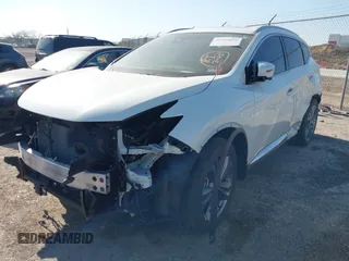 2024 Nissan Murano Platinum with VIN 5N1AZ2DS5RC108736, listed as a IAAI auction lot 42029826 with 18,026 mi miles and . Bid and sale history available at DreamBid. Image 6.