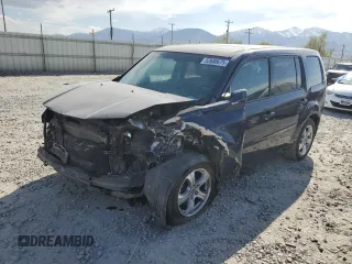 2013 Honda Pilot EX-L with VIN 5FNYF4H56DB007938, listed as a Copart auction lot 52680675 with 0 mi miles and Salvage Title. Bid and sale history available at carsss.com. Image 1.
