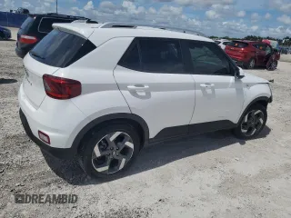 2024 Hyundai Venue SEL with VIN KMHRC8A37RU286811, listed as a Copart auction lot 60373265 with 23,337 mi miles and Non repairable. Bid and sale history available at DreamBid. Image 3.