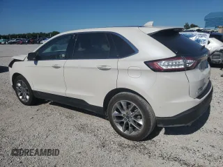 2015 Ford Edge Titanium z VIN 2FMTK4K84FBB64176, wystawiony jako Copart lot #57729005 z przebiegiem 50 654 mil mil oraz Szkoda całkowita • Salvage title. Historia ofert i sprzedaży dostępna na DreamBid. Obrazek 2.