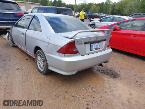 2005 Honda Civic VP z VIN 1HGEM21185L077834, wystawiony jako IAAI lot #41968090 z przebiegiem 264 305 mil mil oraz . Historia ofert i sprzedaży dostępna na DreamBid. Obrazek 3.