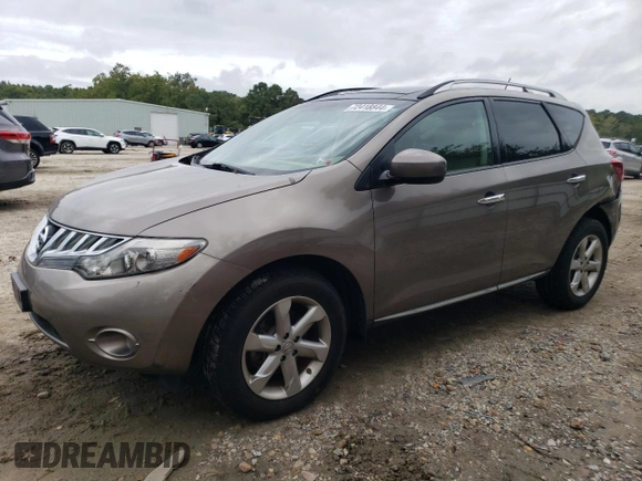 2009 Nissan Murano LE with VIN JN8AZ18W79W207069, listed as a Copart auction lot 72418844 with 188,117 mi miles and Clean Title. Bid and sale history available at carsss.com. Image 1.