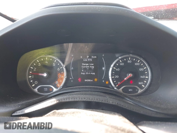 2017 Jeep Renegade Latitude with VIN ZACCJABBXHPF46907, listed as a IAAI auction lot 41503488 with 94,290 mi miles and . Bid and sale history available at carsss.com. Image 7.
