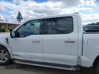 2024 Ford F-150 XLT with VIN 1FTFW3LD4RFA19847, listed as a IAAI auction lot 42082936 with 26,857 mi miles. Bid and sale history available at carsss.com. Image 14.