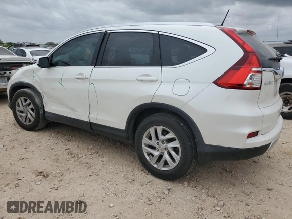 2015 Honda CR-V EX-L with VIN 5J6RM4H7XFL042505, listed as a Copart auction lot 50593285 with 69,682 mi miles and Salvage Title. Bid and sale history available at carsss.com. Image 2.